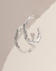 Tendril bold Hoops