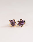 AURELIA Studs | Amethyst