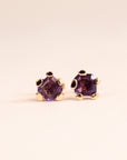 AURELIA Studs | Amethyst