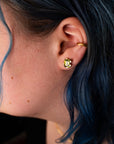 AURELIA Studs | Peridot