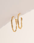 Twine bold Hoops