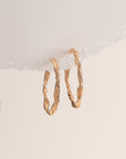 Twine bold Hoops