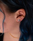 AURELIA Studs | Amethyst
