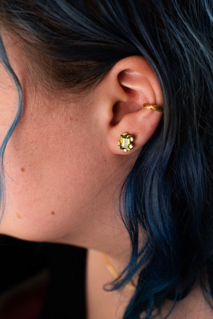 AURELIA Studs | Peridot
