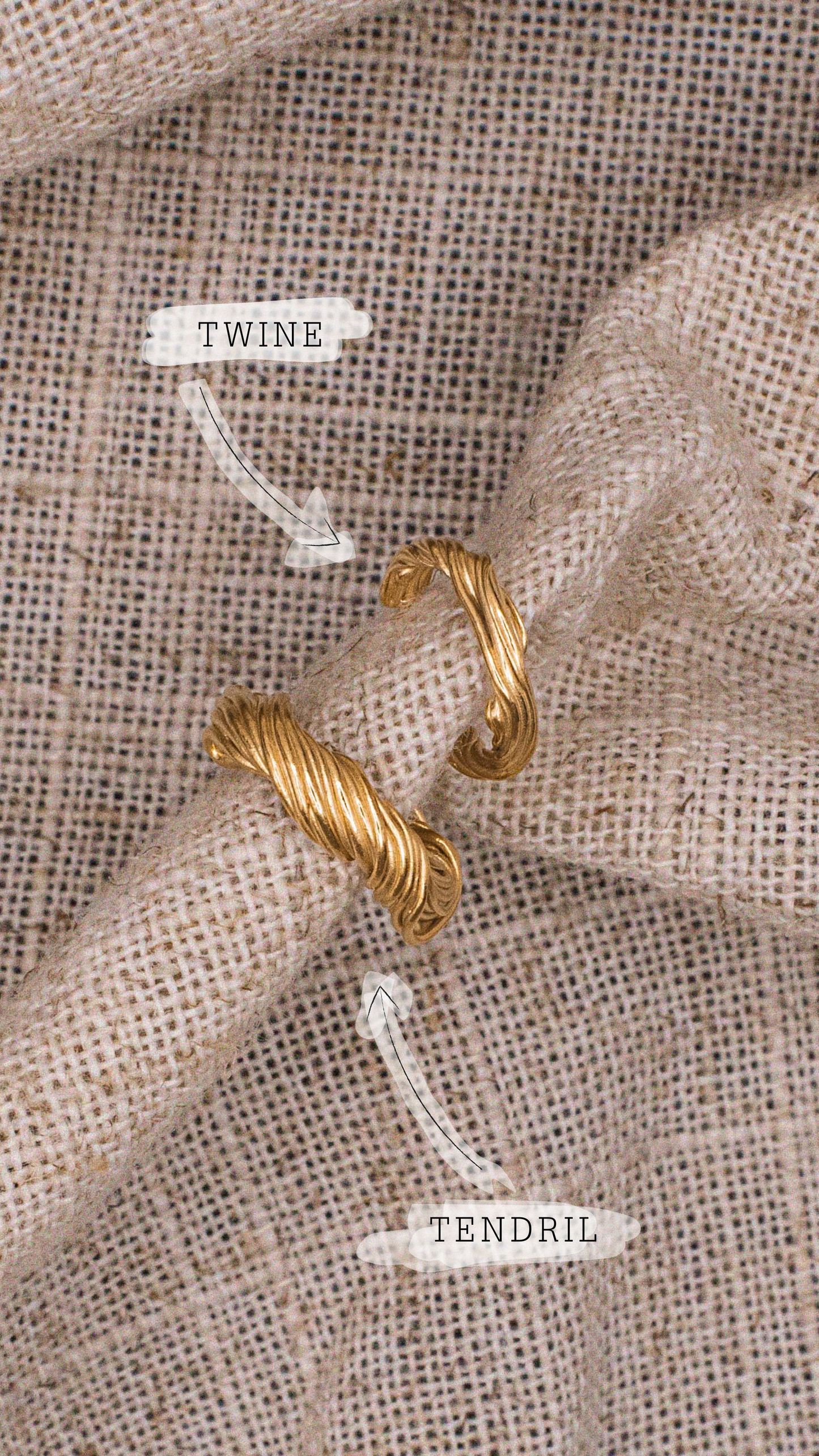 Twine Earcuff