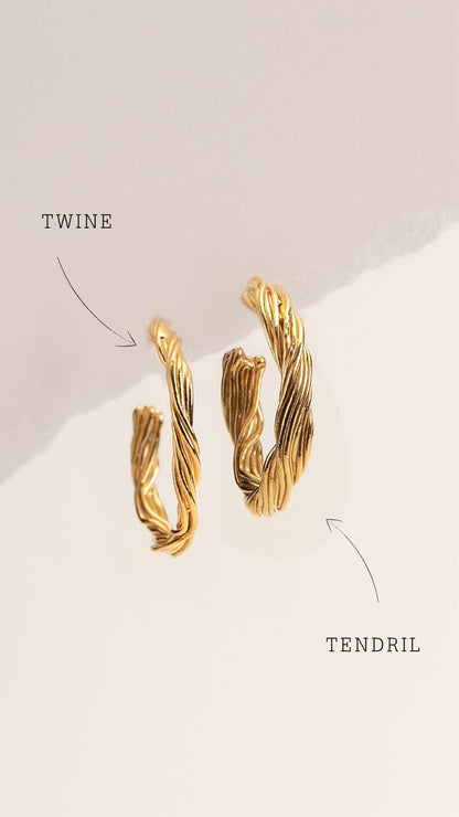 Twine Hoops