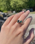 HERA Ring | Dunkelgrün Turmalin