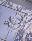 Tendril bold Hoops