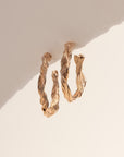 Tendril bold Hoops