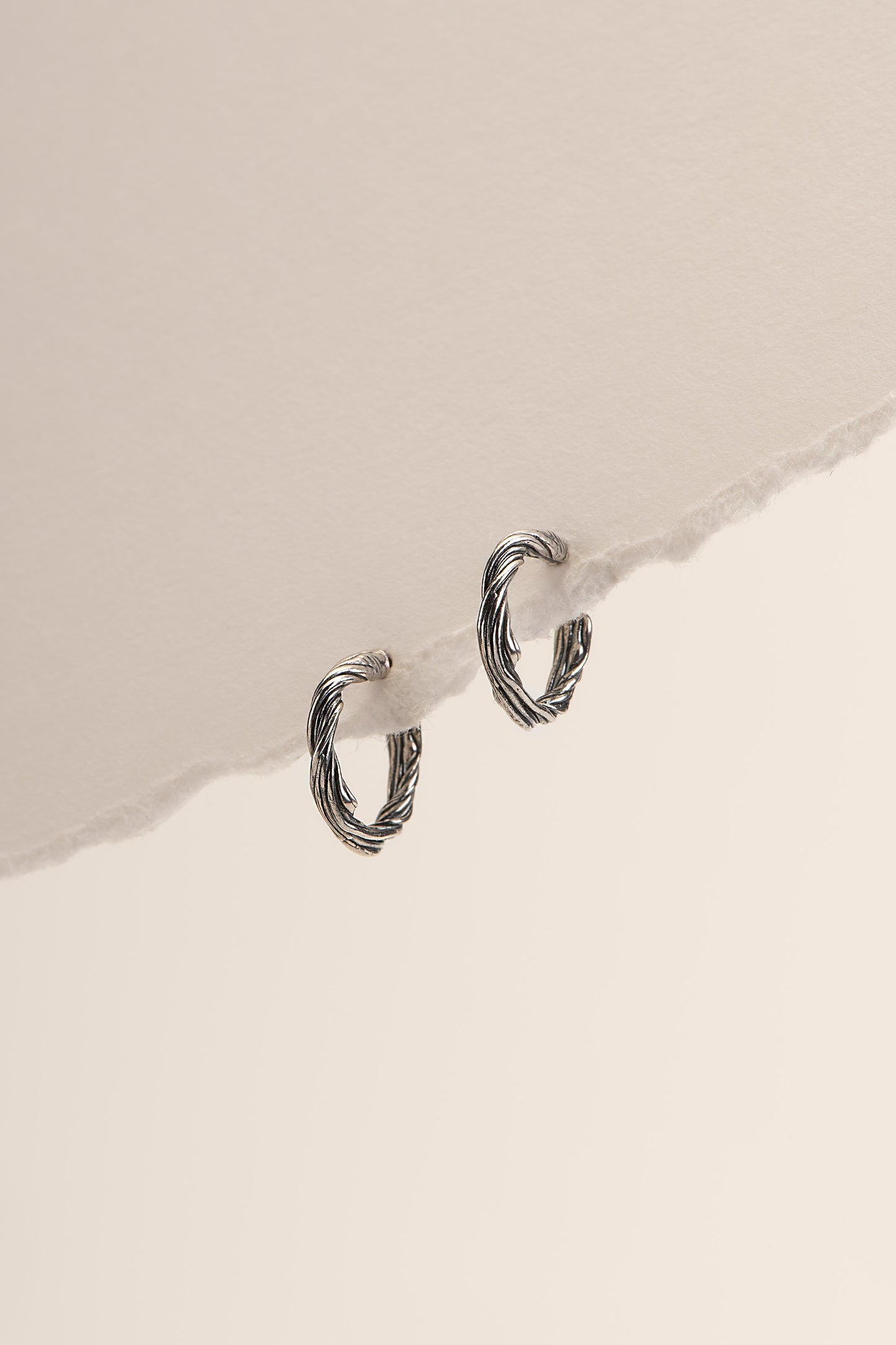 Twine mini Hoops