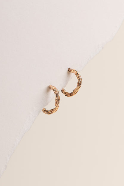 Twine mini Hoops